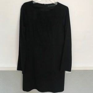 Classic Black Velvet Dress by ZARA | NWT